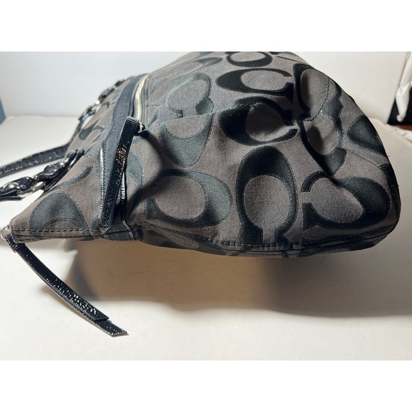 Coach Black Signature Tote Bag - Picture 4 of 7